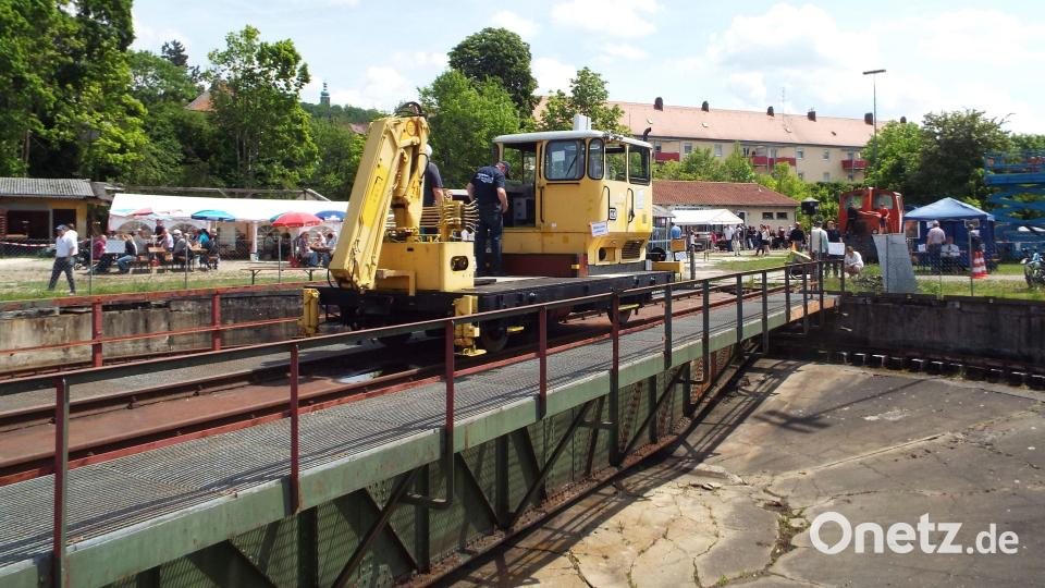 Die Drehscheibe in Amberg. Bild: e