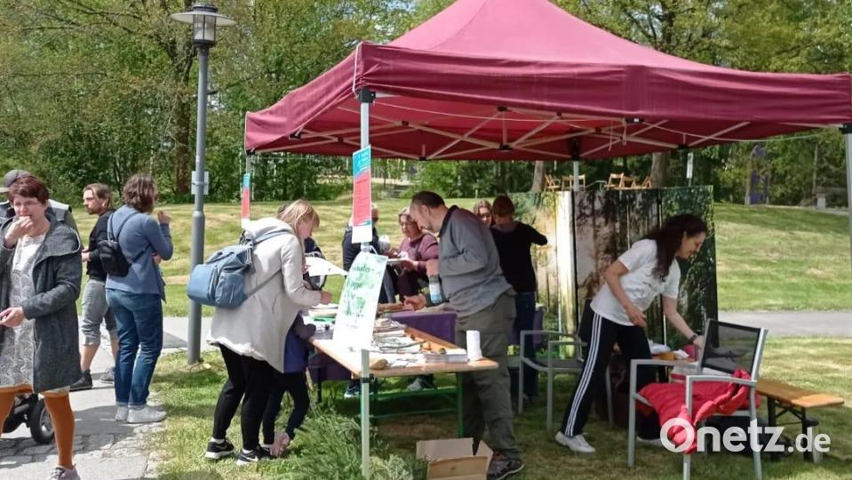 An mehreren Ständen durften sich die Besucher über die Angebote in der Region informieren. Bild: Kurmittelhaus Sibyllenbad/exb