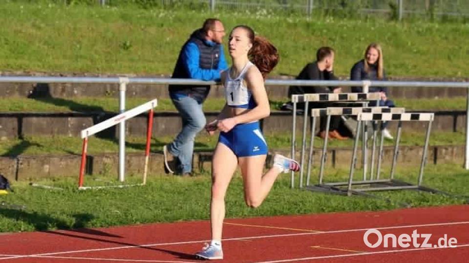 Lea Rittner vom ESV Amberg wurde U18-Oberpfalzmeisterin über die 400 Meter. Bild: ESV Amberg