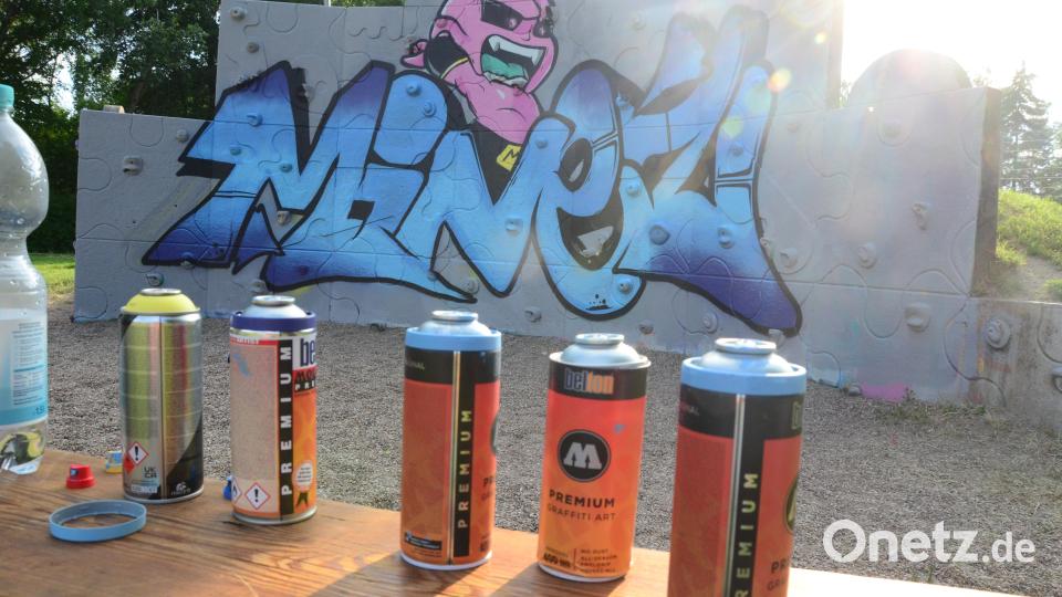 Ein Vorzeige-Graffiti. Bild: Kunz