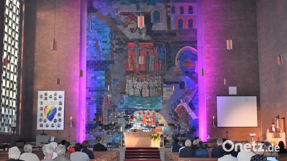 Liturgische Nacht in der Friedenskirche. Bild: rgr