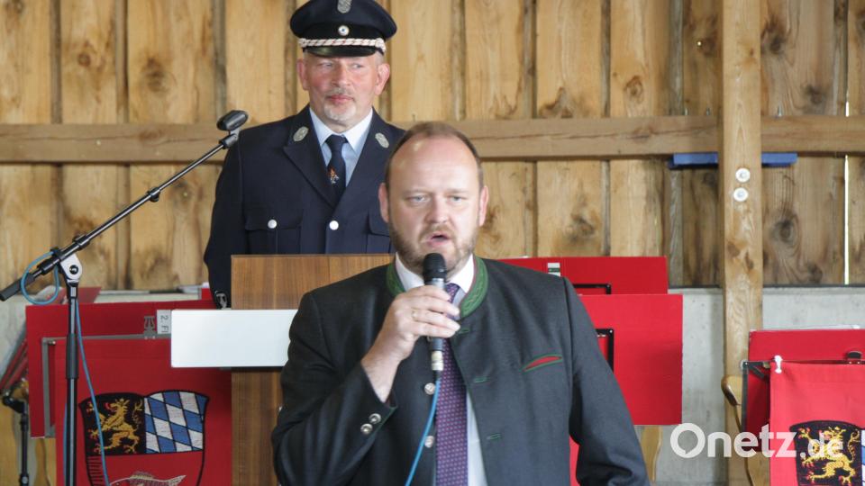 Landrat Andreas Meier betonte die Bedeutung der Feuerwehr. Bild: sne