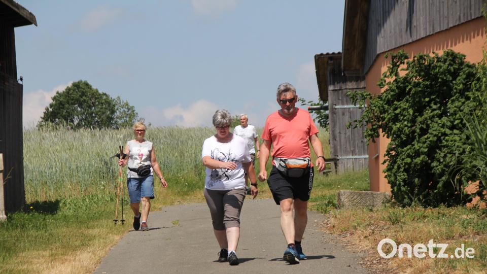 Auch flott auf der Marschstrecke unterwegs. Bild: frd