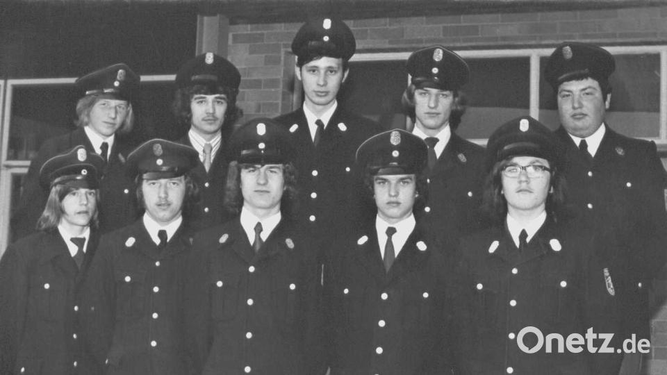 Die Jüngsten der Feuerwehr Parkstein von 1973. Bild: FW Parkstein/exb