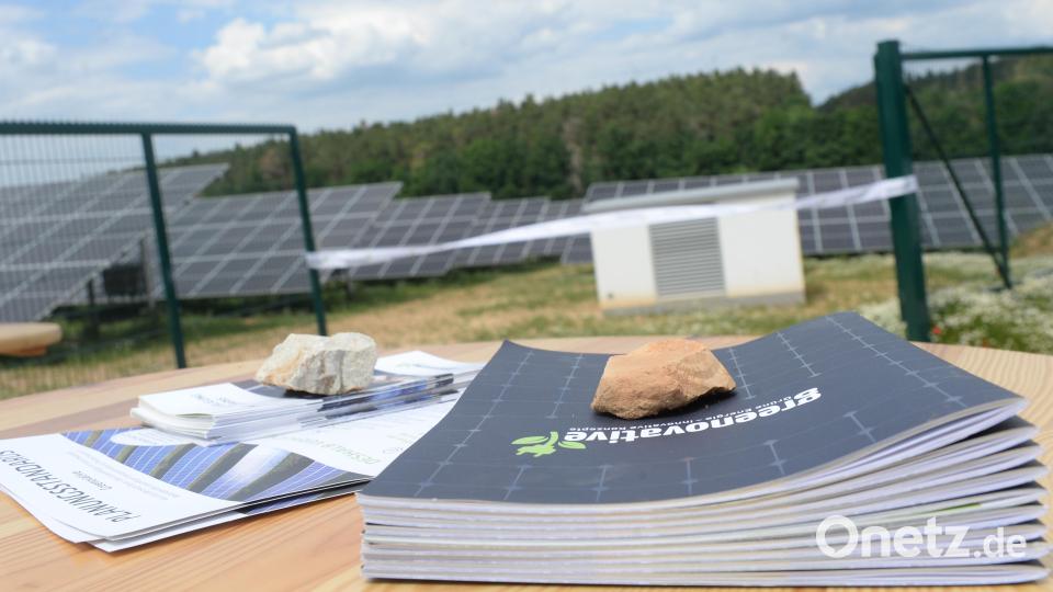 Der Solarpark Haag wird betrieben von Greenovative. Bild: Andreas Brückmann