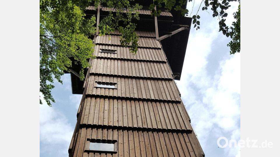 Der Grundstein für den Böhmerwaldaussichtsturm wurde 1983 gelegt. Archivbild: Mardanow