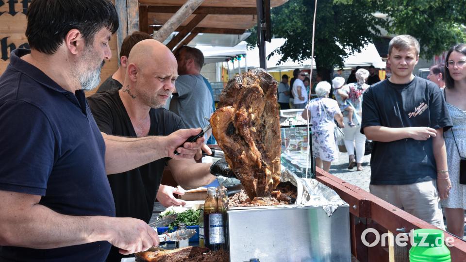 In Sachen Essen dürften keine Wünsche unerfüllt geblieben sein. Bild: Stephan Huber