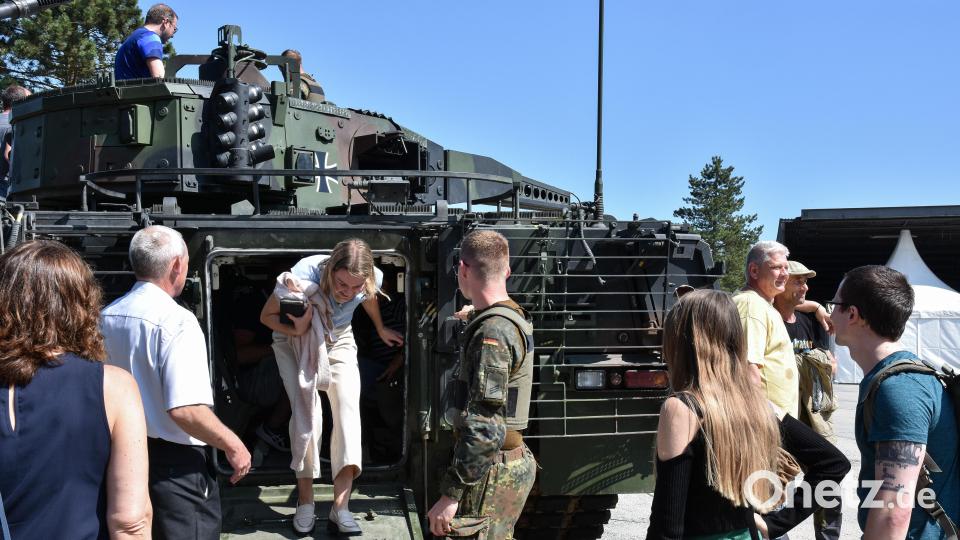 Beim Tag der Bundeswehr gab es interessante Einblicke. Bild: Stephan Huber