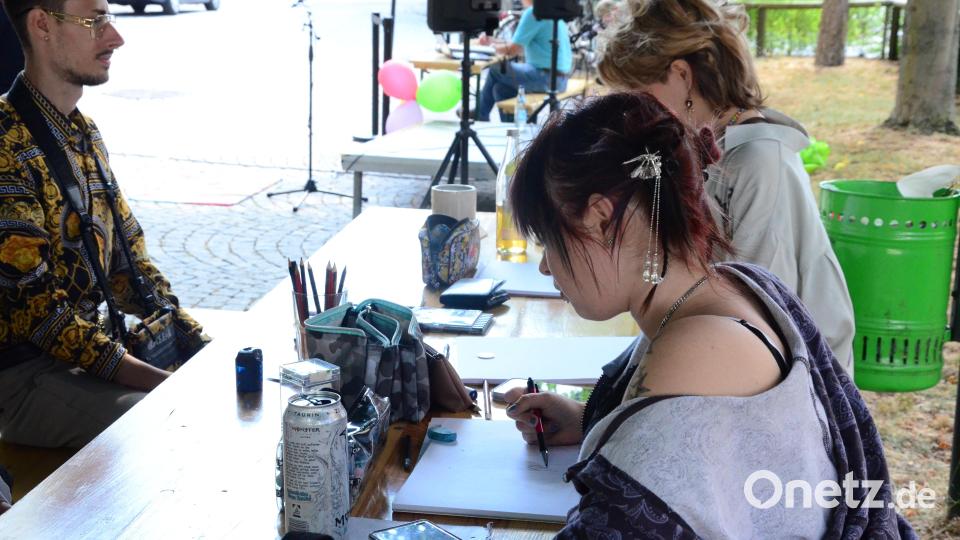 Es darf gemalt werden. Bild: Kunz