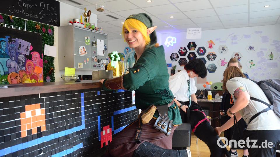 Denise Schatzkowski kam als &quot;Link&quot;. Bild: Kunz