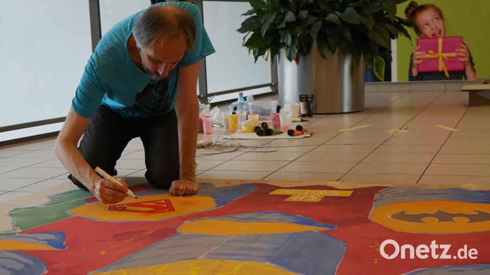 Viele Maler zeigten in Marktredwitz ihr Können. Bild: abi