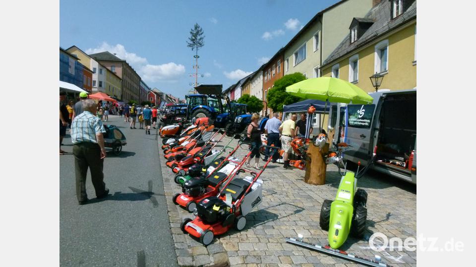 Kleingeräte ergänzten das Angebot an Gerätetechnik Bild: rn