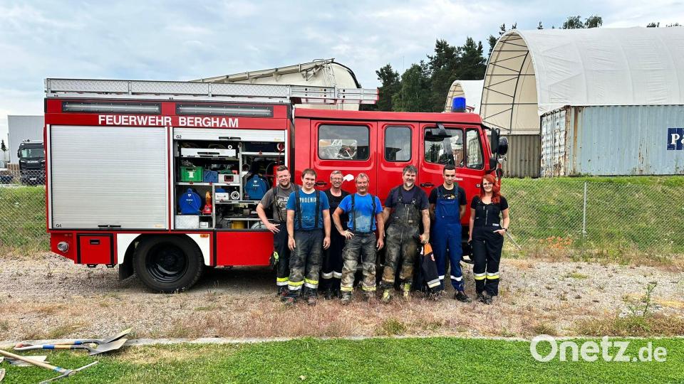 Was die Kameraden der freiwilligen Feuerwehr Bergham leisten mussten, war eine besondere Herausforderung. Bild: Frewillige Feuerwehr Bergham