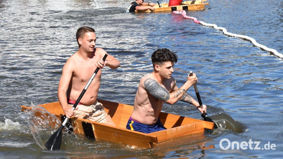 Am Samstag wird das Fischerfest mit dem Sautrogrennen eröffnet. Bild: rgr