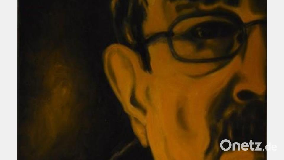 Günter Grass in Öl, gemalt von Uschi Brauner. Bild: Gruppe 81/exb