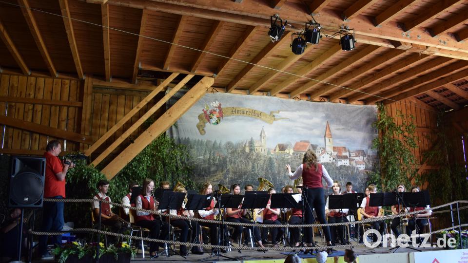 Die Nachwuchskapelle aus Ammerthal zeigte ihr ganzes Können. Bild: oe