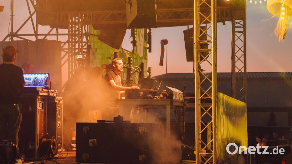 Fritz Kalkbrenner sang am Festivalabend. Bild: Susanne Forster