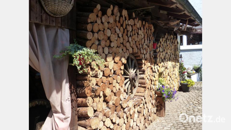 Ein schöngestalteter Innenhof in Neudorf Bild: hme