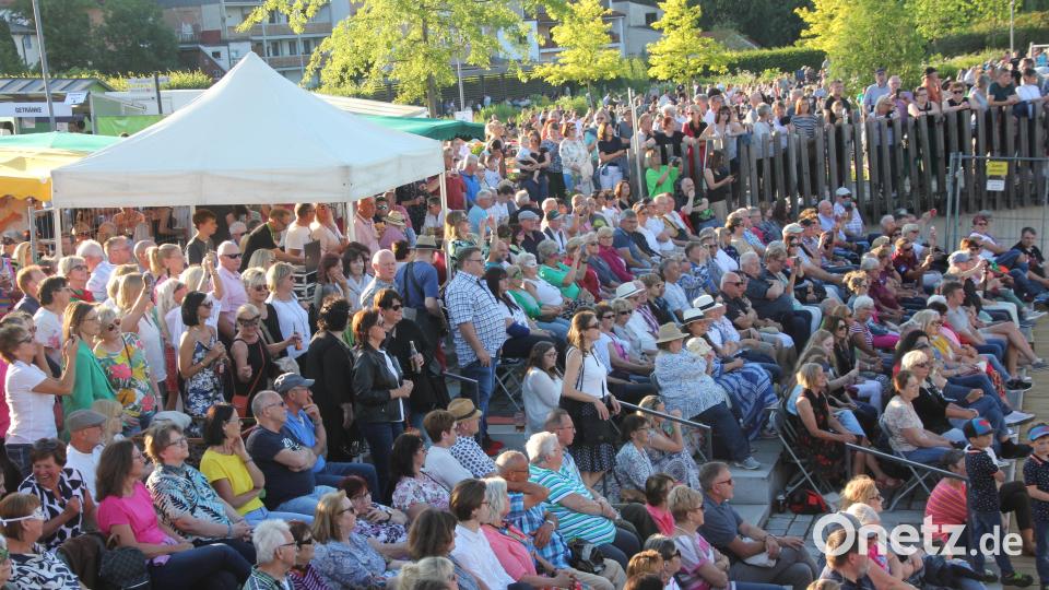 Menschenmassen strömten am letzten Kultur-Sommer-Wochenende zum Italienischen Abend in den Fischhofpark. Bild: kro