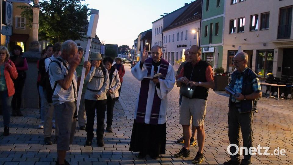 Pilgersegen von Pfarrer Johann Hofmann Bild: fdl
