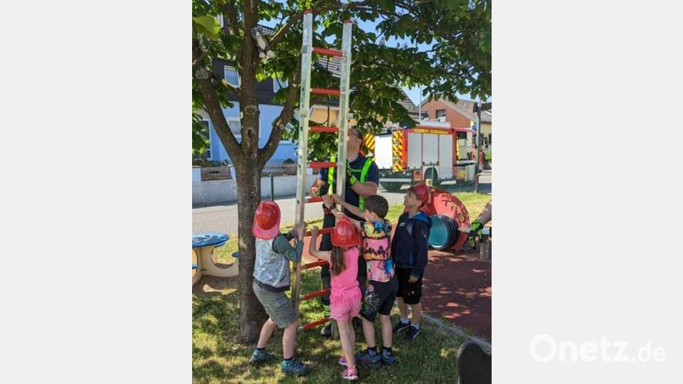 Kinderaktionstag der Feuerwehr Schwarzenbach Bild: Feuerwehr Schwarzenbach/exb