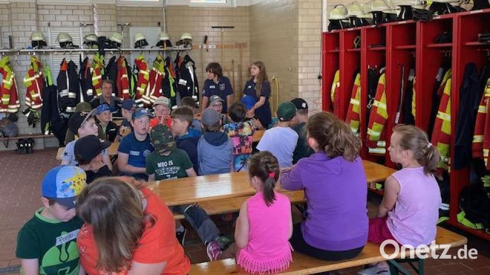 Kinderaktionstag der Feuerwehr Schwarzenbach Bild: Feuerwehr Schwarzenbach/exb