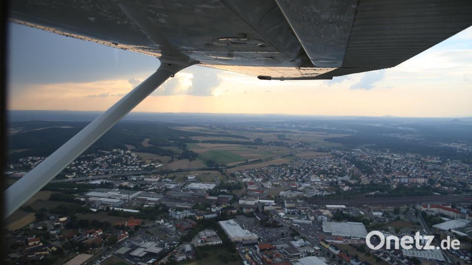Diese Aussicht zeigt sich den Piloten und Luftbeobachtern der Luftrettungsstaffel vom Stützpunkt Weiden-Latsch. Bild: jak