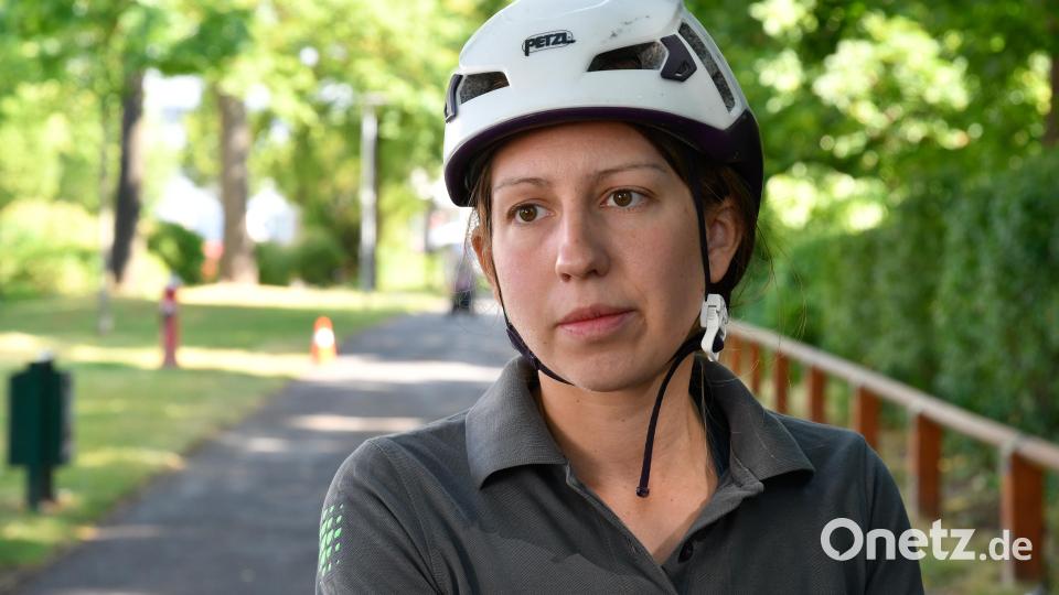 Baumsachverständige Lena Wilms. Bild: Petra Hartl