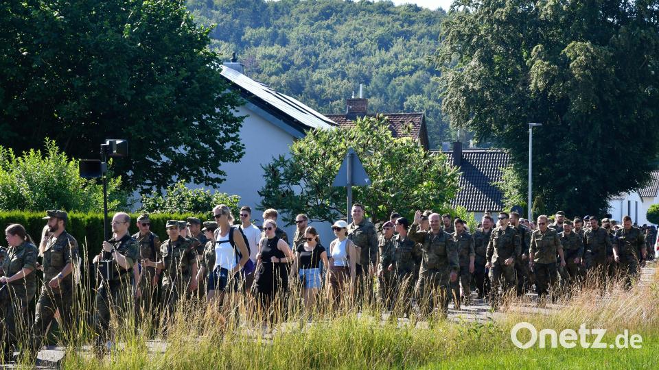 Die Strecke der Wallfahrer war 6,5 Kilometer lang. Bild: Petra Hartl