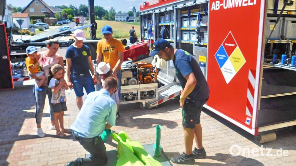 Tag der offenen Tür und Aktionswochenende der Feuerwehr Speichersdorf Bild: whü