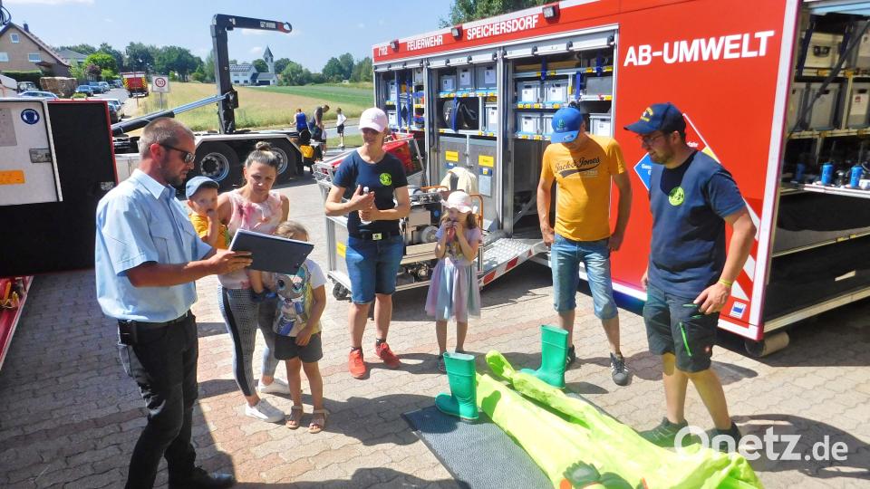 Tag der offenen Tür und Aktionswochenende der Feuerwehr Speichersdorf Bild: whü