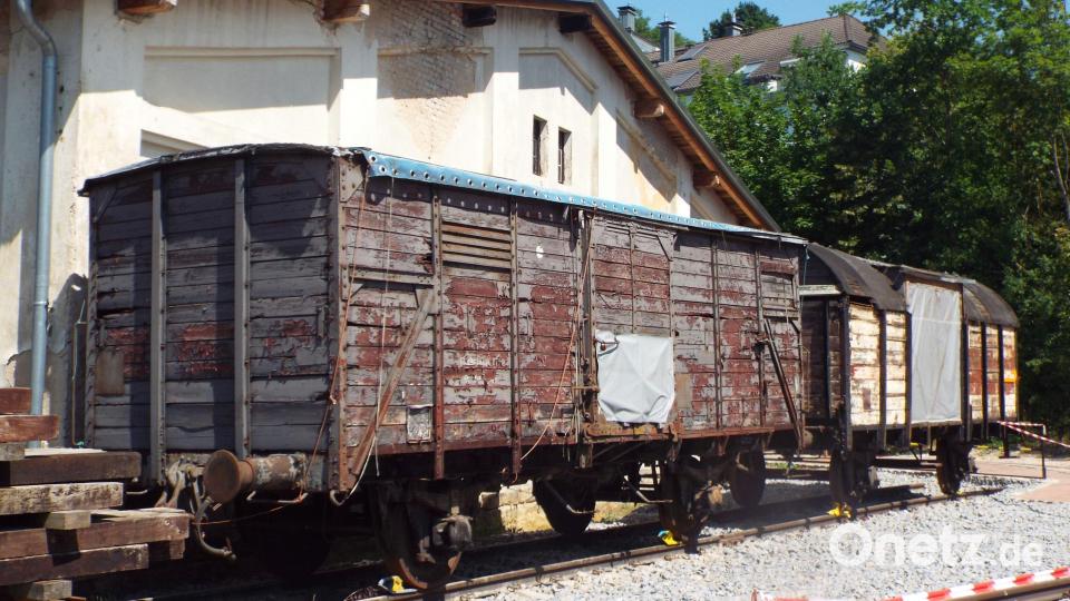Älter als 100 Jahre: die Waggons. Bild: e