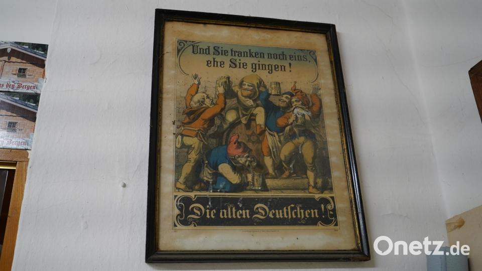 Bierseligkeit anno dazumal: der einstige Stehausschank im Hinterzimmer Bild: Laura Fröhler