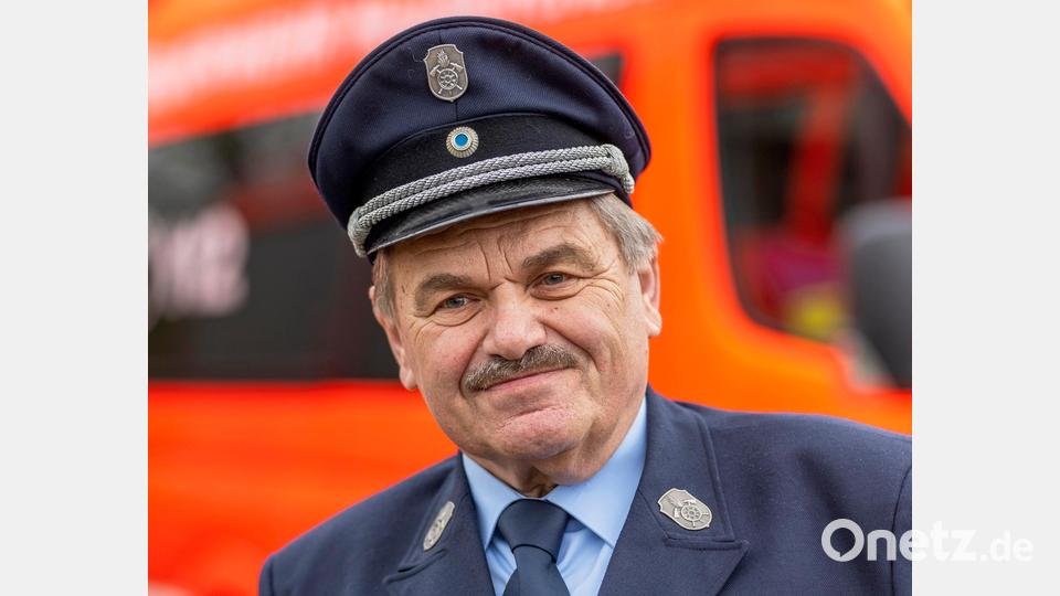 Josef Frimberger ist ein Urgestein der Neunkirchener Wehr. 24 Jahre war er Vorstand. Bild: Zaneta Weidner