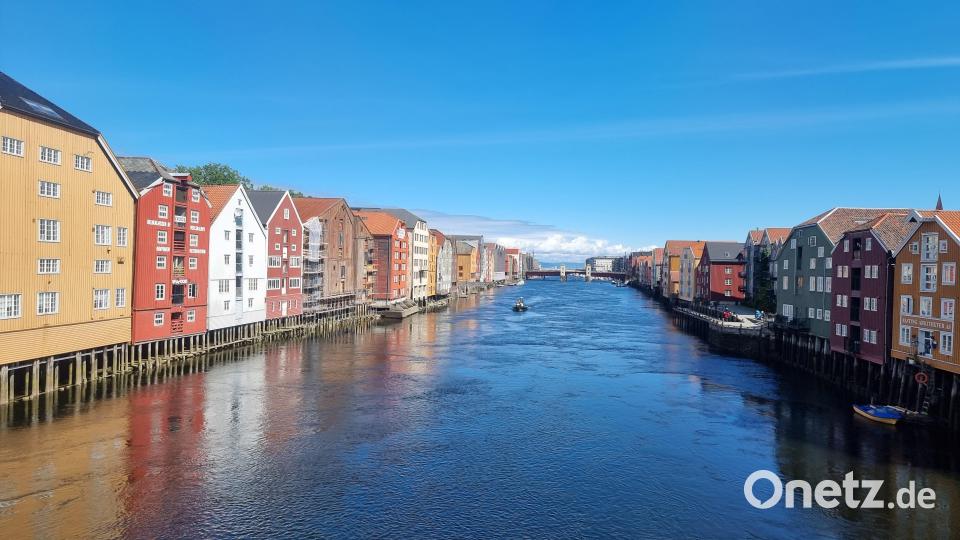 In Trondheim vor dem Start. Bild: Reger