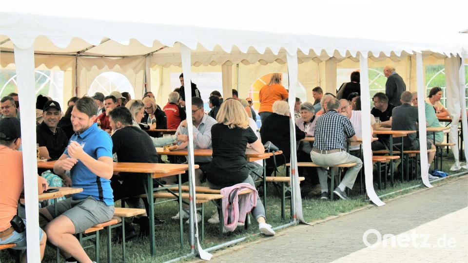 Das Sommerfest der Siedler ist heuer bestens besucht. Bild: lst/exb