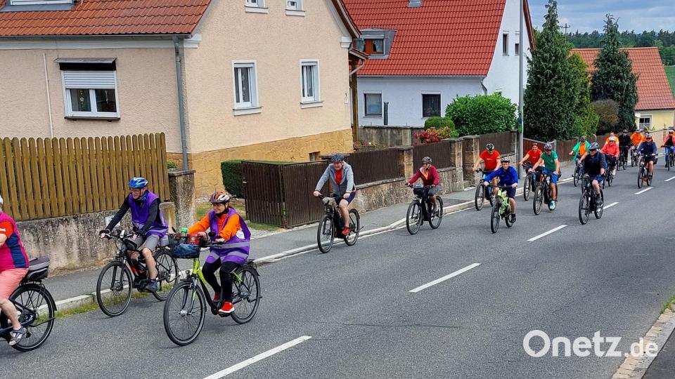 Souverän meisterten die Hobbysportler auch steilere Anstiege Bild: gmü