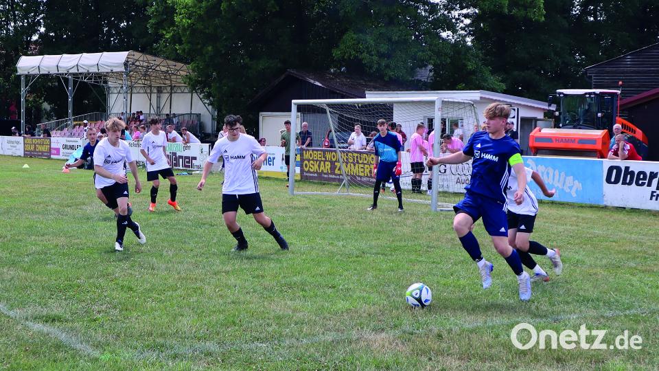 Zehn Mannschaften nahmen heuer am Hamm-Cup 2023 teil. Sieger des Turniers war die U19 der JFG Stiftland. Bild: Hamm AG/exb