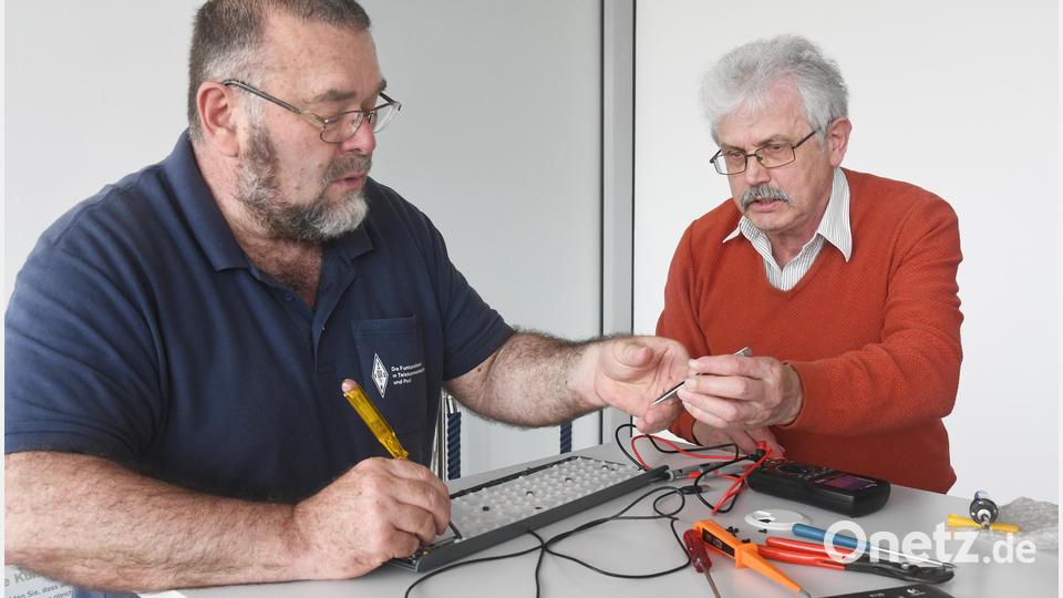 Heribert Spießl und Jo Pirzer in Aktion. Bild: Gabi Schönberger
