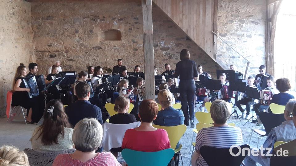 Akkordeonorchesterkonzert der Kreismusikschule Tirschenreuth Bild: Tobias Böhm/exb