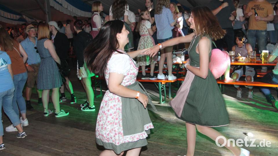 Partystimmung mit den &quot;Stoapfälzer Spitzbuam&quot; Bild: pi