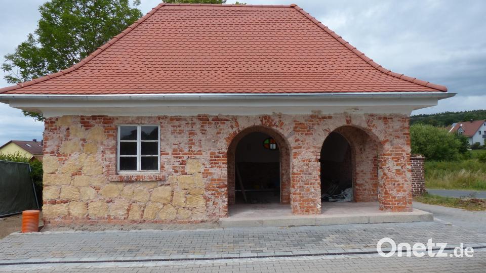 Ostansicht Richtung Friedhof Bild: hme