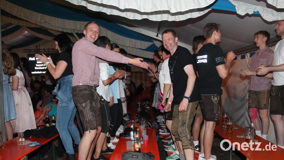 Partystimmung mit den &quot;Stoapfälzer Spitzbuam&quot; Bild: pi