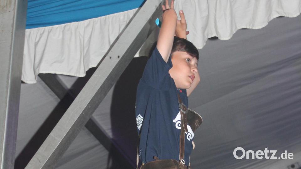 Partystimmung mit den &quot;Stoapfälzer Spitzbuam&quot; Bild: pi