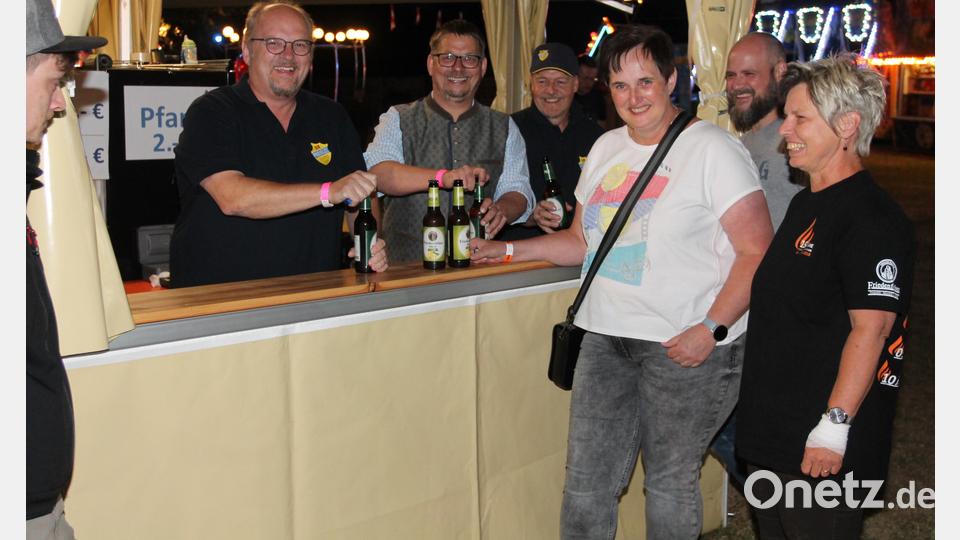Partystimmung mit den &quot;Stoapfälzer Spitzbuam&quot; Bild: pi