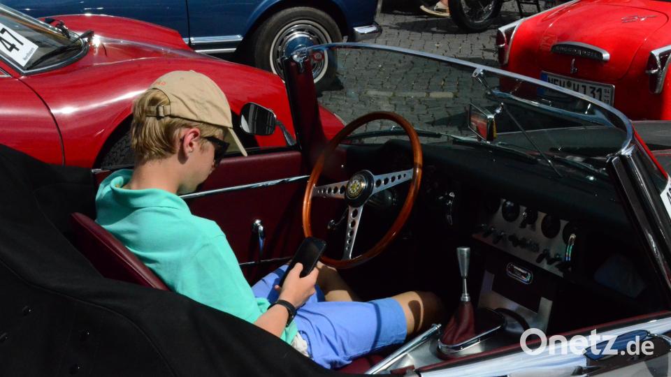 Oldtimer trifft neue Medien. Bild: Kunz