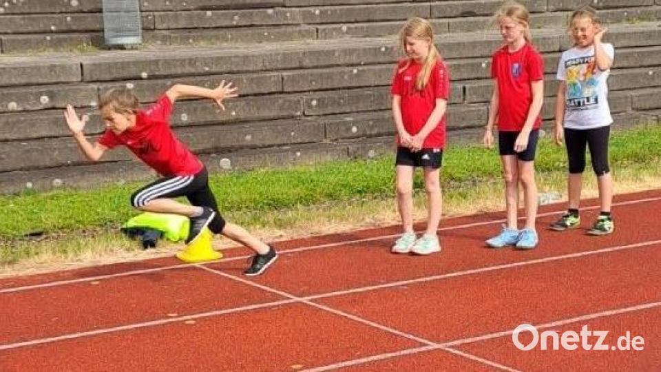 Voller Eifer gingen die Sportler bei den verschiedensten Anforderungen für das Deutsche Sportabzeichen ans Werk. Bild: dob