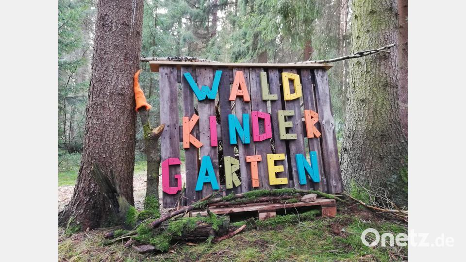 Waldkindergarten „Die Goldbacher Wurzelzwerge&quot;. Bild: Waldkindergarten &quot;Die Goldbacher Wurzelzwerge&quot;/exb