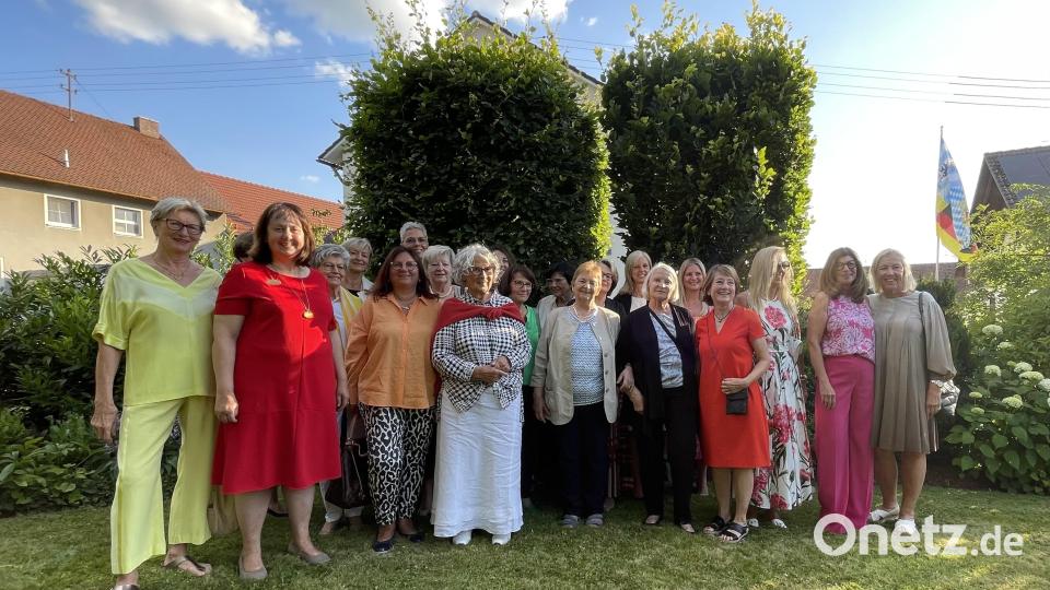 Das sind die Damen des Inner Wheel Club Weiden. Bild: gkr