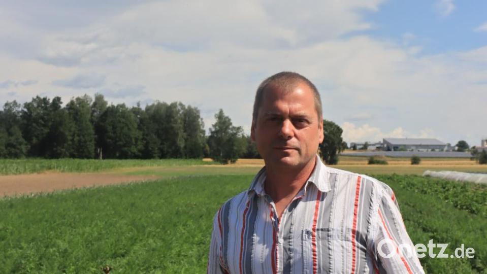 Christian Forster, Landwirt und Direktvermarkter aus Schwarzenfeld Bild: olr